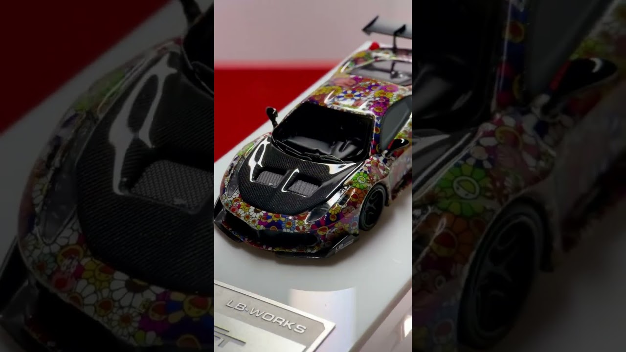 1/64 Lbwk Ferrari 458 Gt Takashi Murakami 🔥🔥🫡🇵🇭 - YouTube
