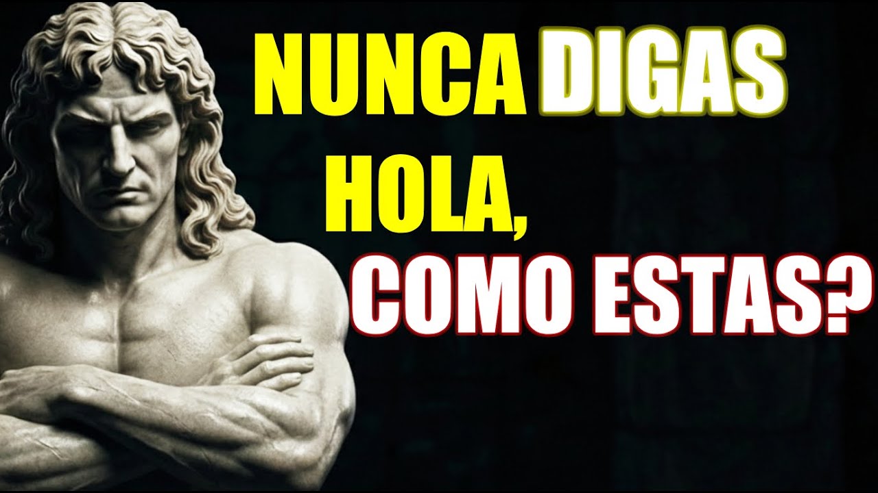 SOLO DI ESTAS 6 PALABRAS Y ATRAERÁS A CUALQUIER PERSONA | Estoicismo