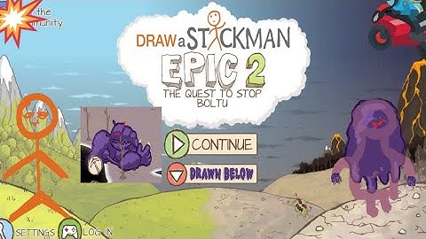 Draw A Stickman: EPIC2 Game Play walkthrough chapter 1/Let