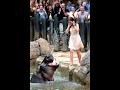“When a Hippo Fell in Love with a Lady ❤️