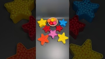 Incredible ASMR Falling Beads Balls Oddly Satisfying Reverse Video #marblerunbb #marblerun #asmr