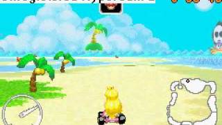 GBA Mario Kart Super Circuit - Shy Guy Beach