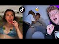 Reacting To My GIRLFRIENDS TikToks 2.. (LOL WTF)