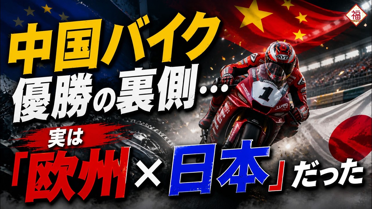 中国バイク優勝の裏側…実は「欧州×日本×中国」だった