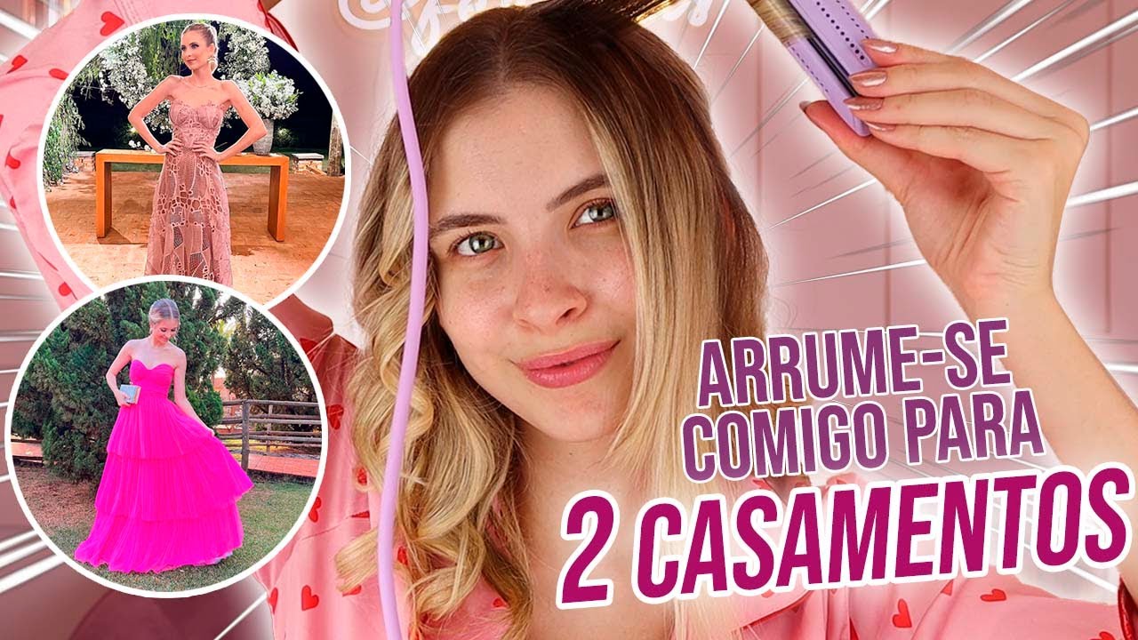 ARRUME-SE COMIGO PARA 2 CASAMENTOS!!! - TESTANDO MODELADOR DE CABELO DUO | FERNANDA TUMAS
