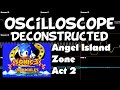 Sonic 3 and knuckles  angel island zone act 2  oscilloscope deconstruction