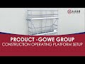 GOWE's Ringlock Scaffolding Setup Made EASY