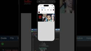 Flutter Facebook Clone in 30 Seconds #coding #flutter #mobileapp #android #ios #tutorial