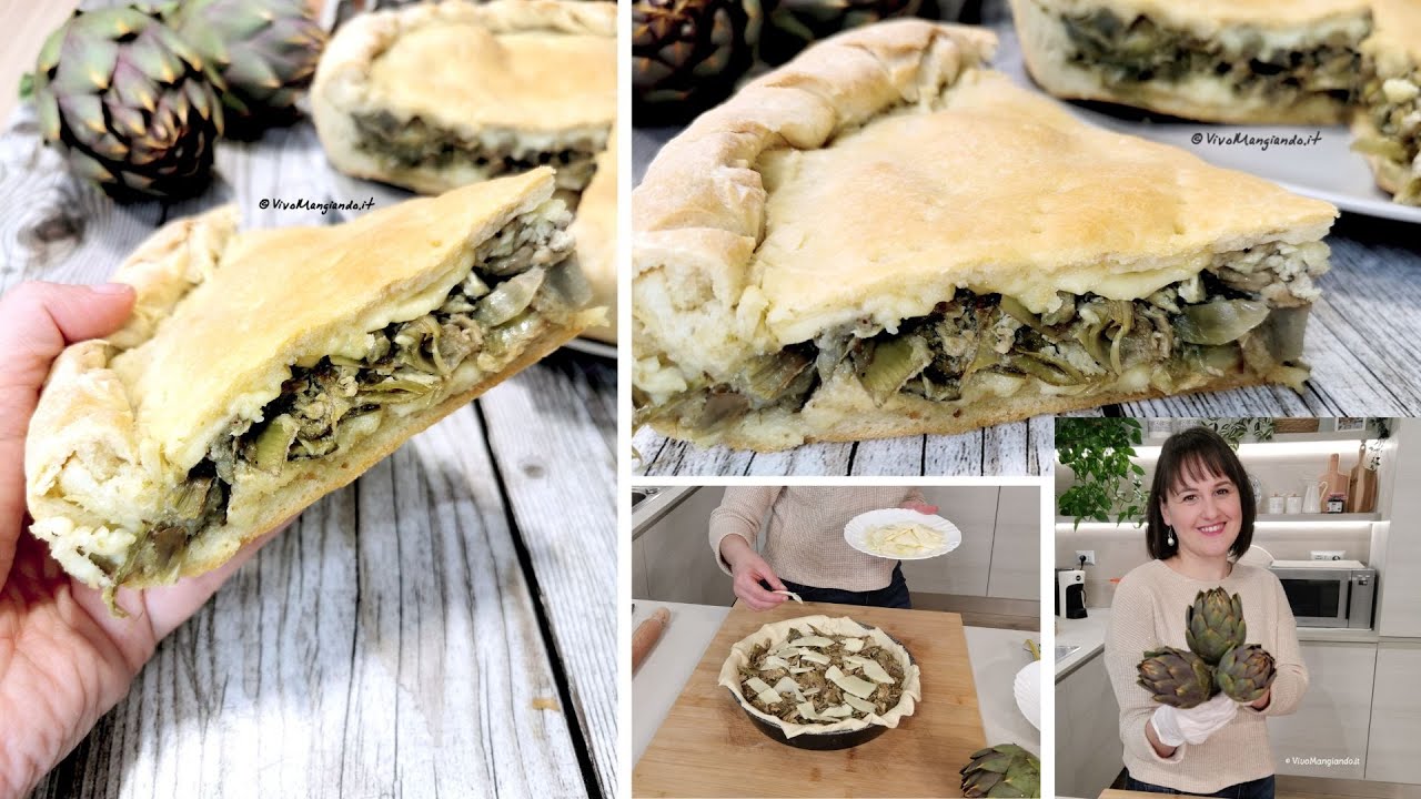 Scacciata siciliana ai carciofi, che prelibatezza!