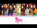 Girls’ Generation (少女時代) Lips Color Coded Lyrics (Kan/Rom/Eng)