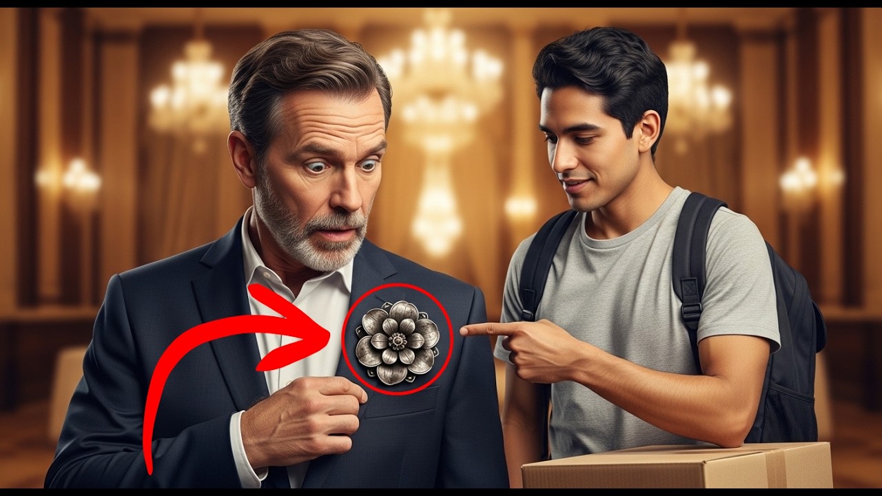 “SEÑOR… MI MADRE TIENE UN BROCHE IGUAL A ESE” — EL MILLONARIO SE QUEDÓ CONGELADO CUANDO LO OYÓ…