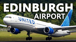 SCOTLAND'S BUSIEST AIRPORT! Edinburgh Airport (EDI) Plane Spotting [4K]