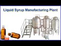 Syrup manufacturing plant liquid oral manufacturing plant