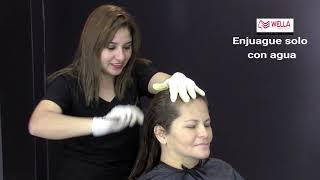 Tratamiento de Alisado Wellastrete y Color Tendencia 2019 - YouTube