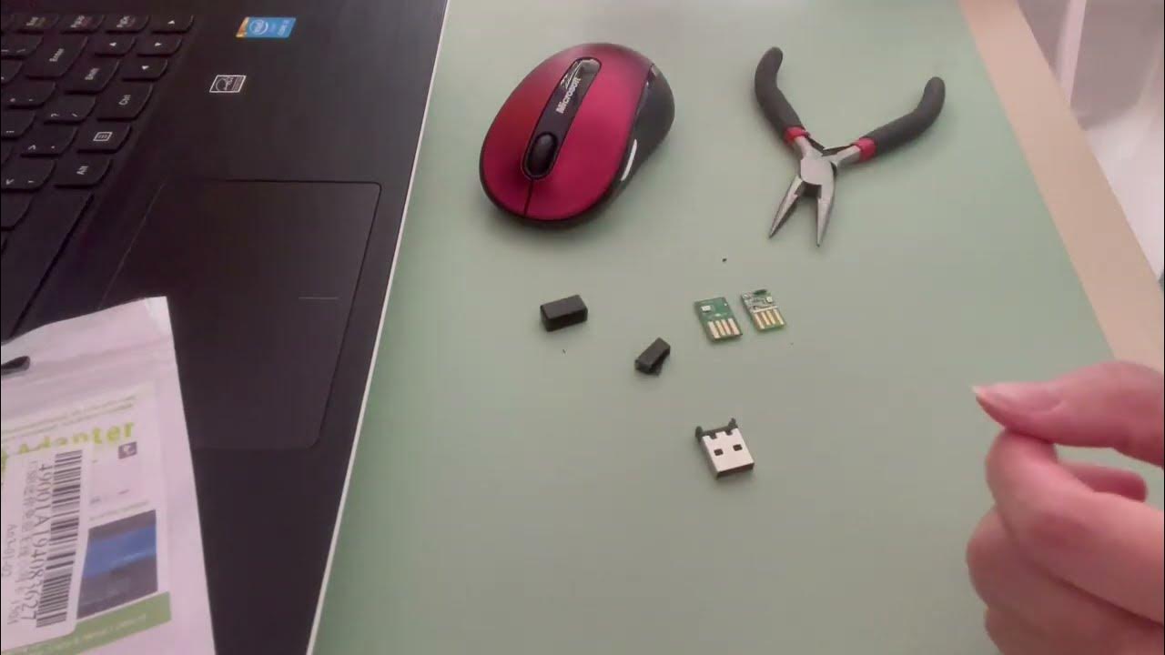Microsoft mouse dongle/ nano receiver broken Fix YouTube