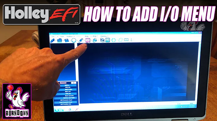 Holley Terminator X EFI How To Add IO Tab (Ins and outs)
