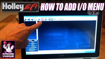 Holley Terminator X EFI How To Add IO Tab (Ins and outs)