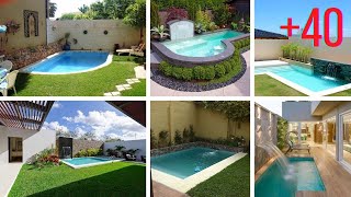 40 Ideas De Mini Piscinas Perfectas Para Casas Pequeñas