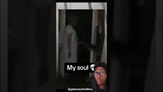 Skinwalker: Skinwalker girl slams these people's oven door! 😱 #skinwalker #creepy #scary