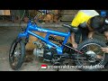 Motor speda BMX cub cara membuat motor speda bmx full detail proses pembuatan sampai jadi .INDONESIA