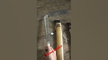 parang bungkul Kalimantan Selatan #shorts  #golok  #traditional  #kalimantan