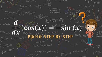 Derivative of cos(x) by first principles