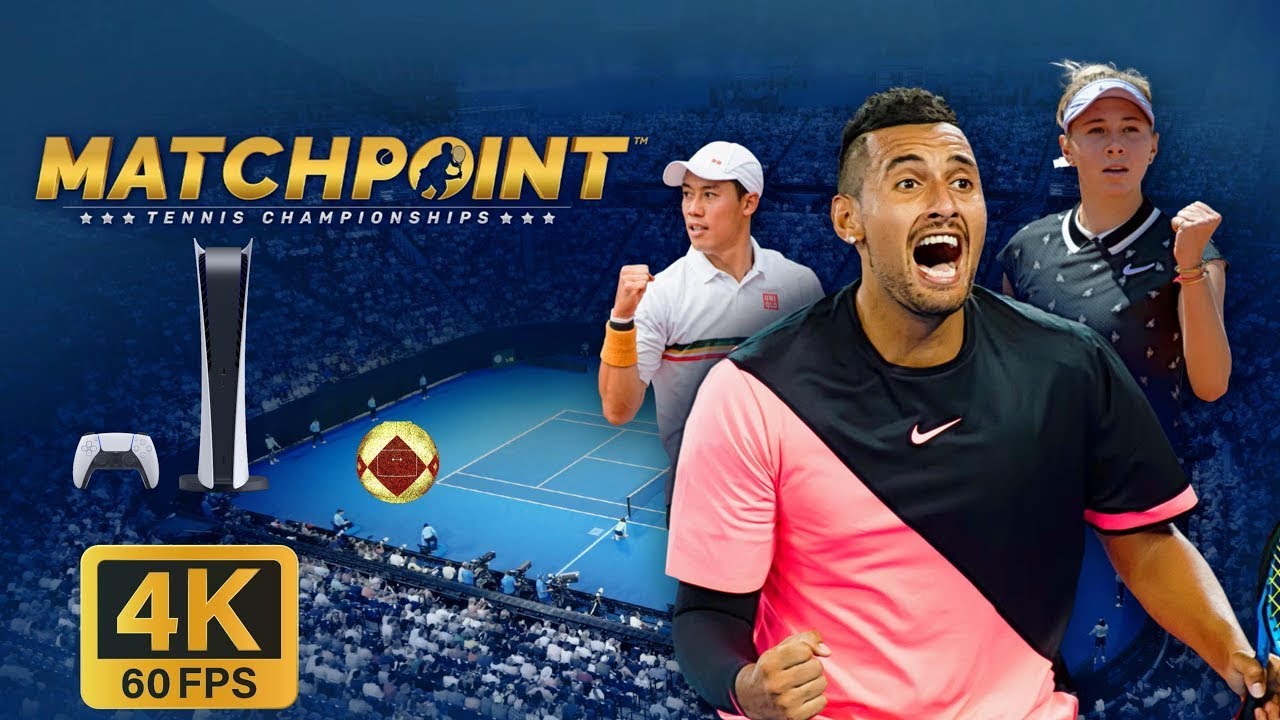 Matchpoint Tennis Championships Gameplay PS5 4k 60 FPS Mejores juegos deportes en Playstation Plus