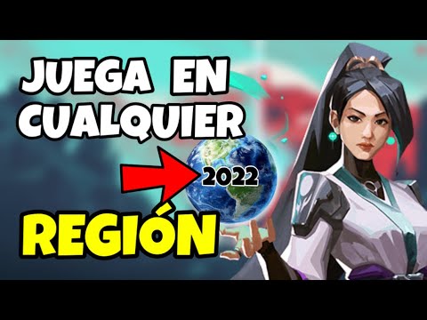 ✅Cómo CAMBIAR de REGIÓN en VALORANT - JUEGA CON AMIGOS DE DIFERENTES REGIONES - 2022