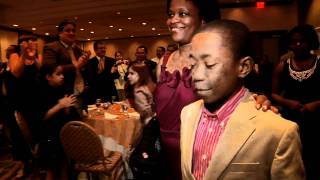 Bone marrow donor meets the boy whose life he's saved