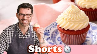 Red Velvet Cupcakes #shorts screenshot 4