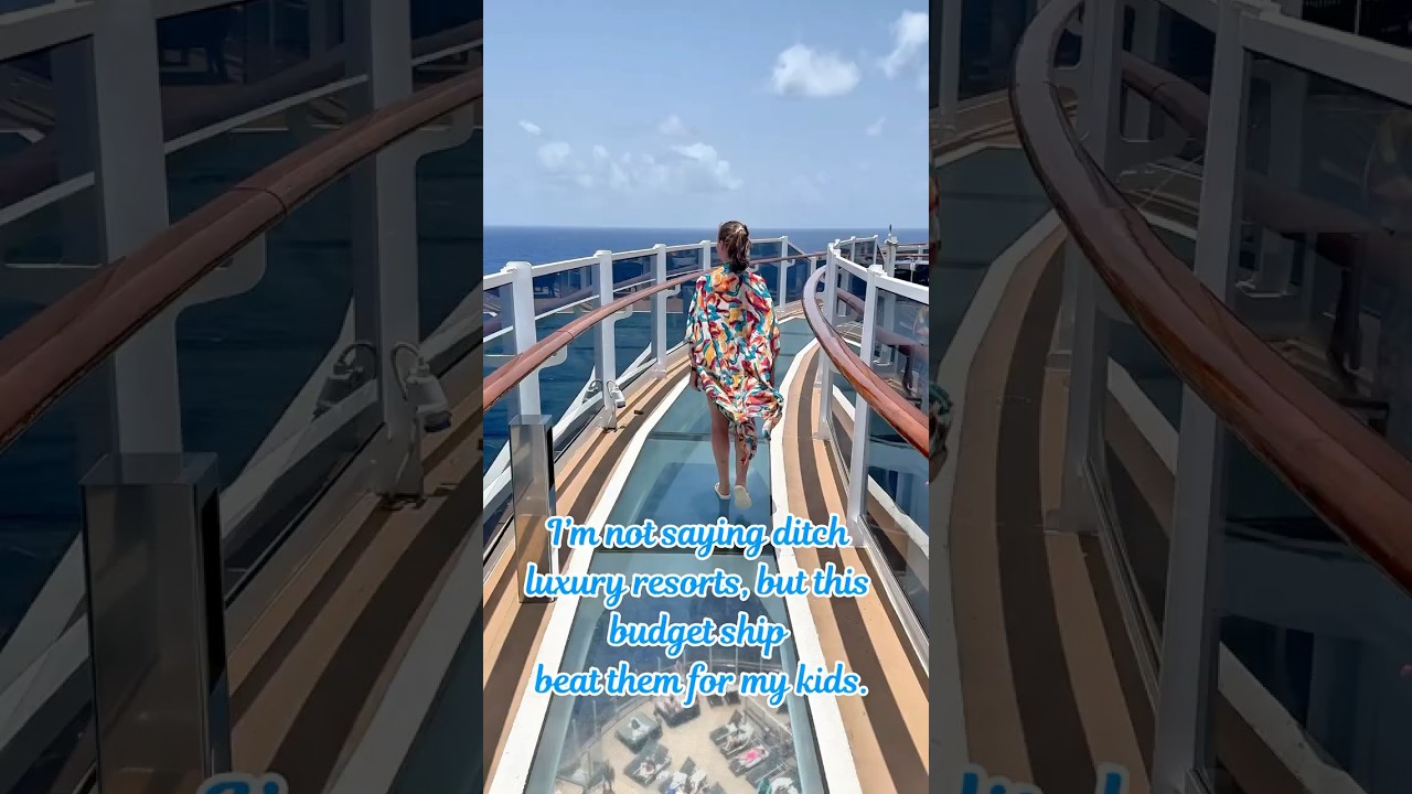 I’m not saying ditch luxury resorts, but this budget ship beat them for my kids #mscseashore