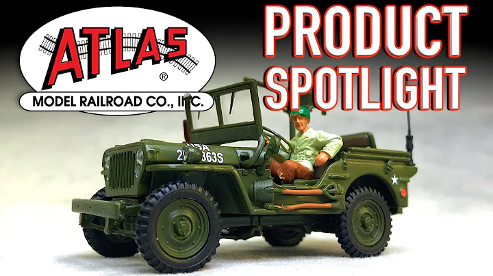 Atlas Cararama O Scale 1:43 Military Vehicle Army Jeep Product Spotlight  o gauge