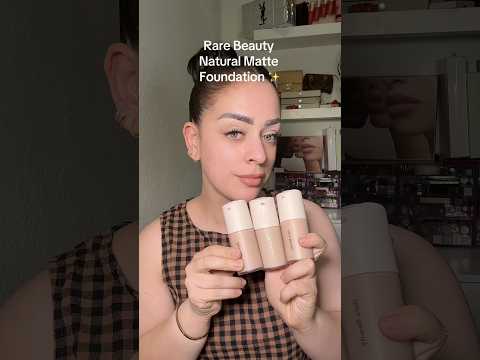 Rare beauty new foundation 🚨🚨#rarebeauty #newfoundation #foundationreview #makeupreview #matte