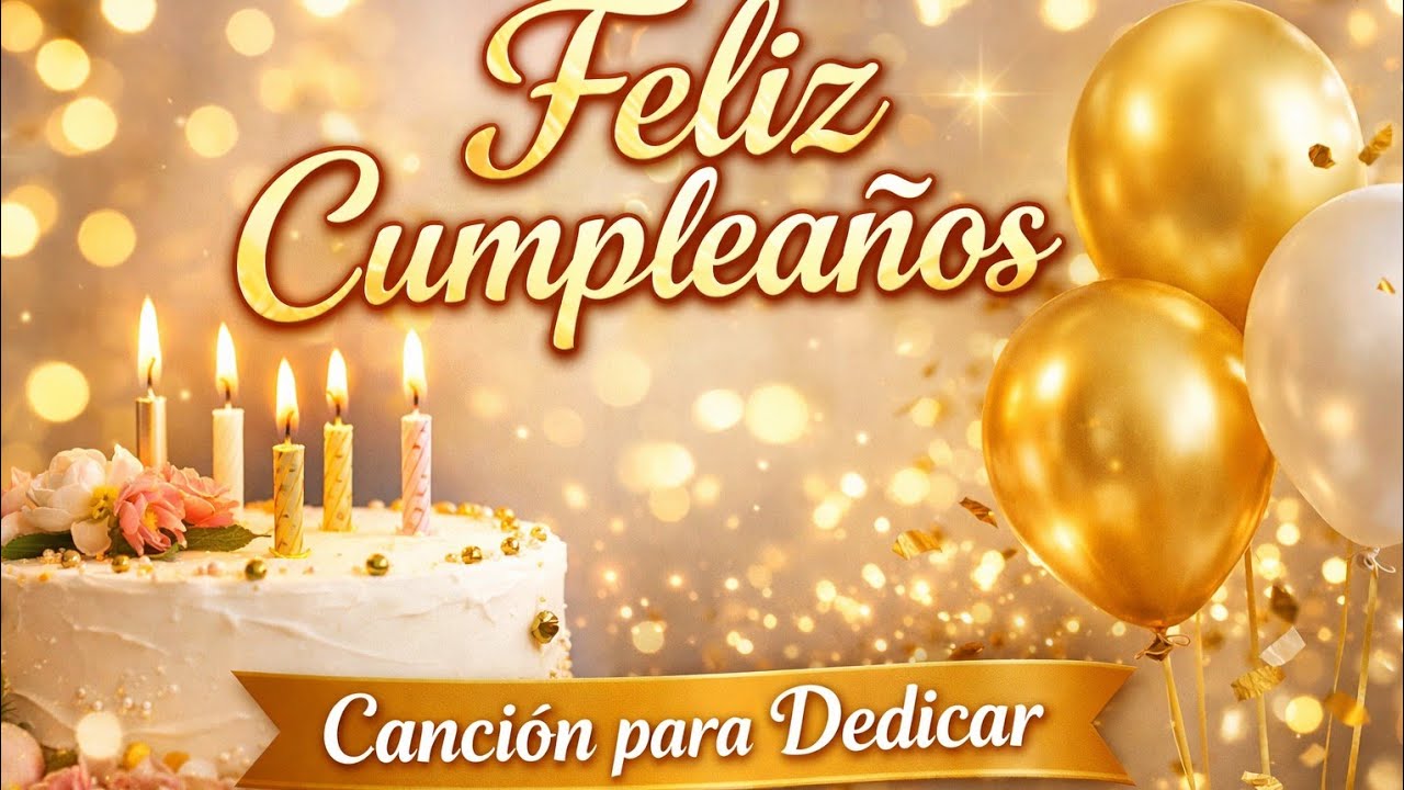 🎉 Hoy es tu cumpleaños – Canción hermosa para dedicar