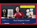 Real Bargains Found Thrifting at Goodwill Bins, Estate Sale Haul & Antique Dealer Booth by Dr. Lori