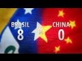 Brasil 8 x 0 China - Amistoso Internacional 10-09-2012 - Jogo Completo