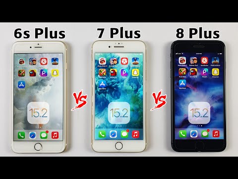 iPhone 6s Plus vs 7 Plus vs 8 Plus SPEED TEST in 2022 - iOS 15.2 | Which is Best in 2022?