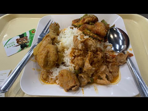 Thai 🇹🇭 MASSAMAN and PENANG Curry @ Food Park (Bangkok, Thailand 🇹🇭)