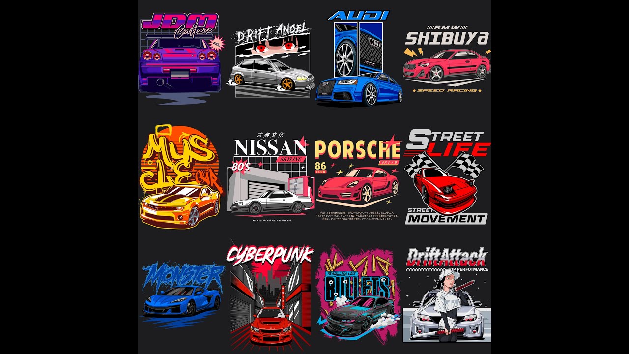 Huge T-Shirt Design Bundle 🎨 | Ready-to-Print SVG, EPS, PNG for Merch