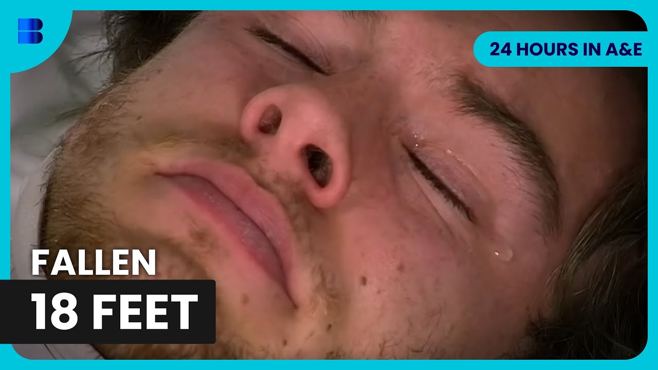 Builder Falls 18 Feet From Scaffolding Onto Concrete | 24 Hours in A&E ...