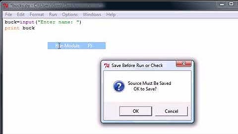 Python Programming Tutorial   08   Raw Input