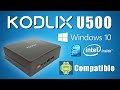 Such POWER!!! Kodlix U500 Intel Core i3 Windows 10 Mini PC Review - Dual Boot Android 8.1 Beast