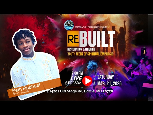 Restoration Praise Center Worship Service Live 3/21/2026