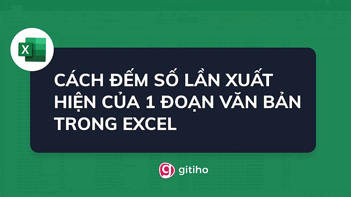 Hàm đếm giá trị xuất hiện bao nhiêu lần năm 2024