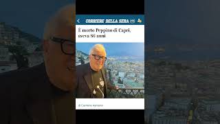 Play video: E morto Peppino di Capri, aveva 86 anni