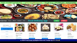 FreshFood | Food Delivery E-commerce Site screenshot 2