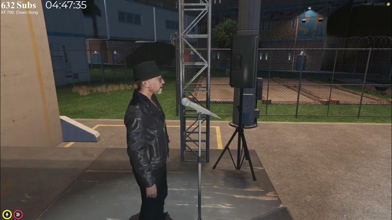 "Free Man" Improvised Song on NoPixel RP by MikeTheBad (Hubcap Jones