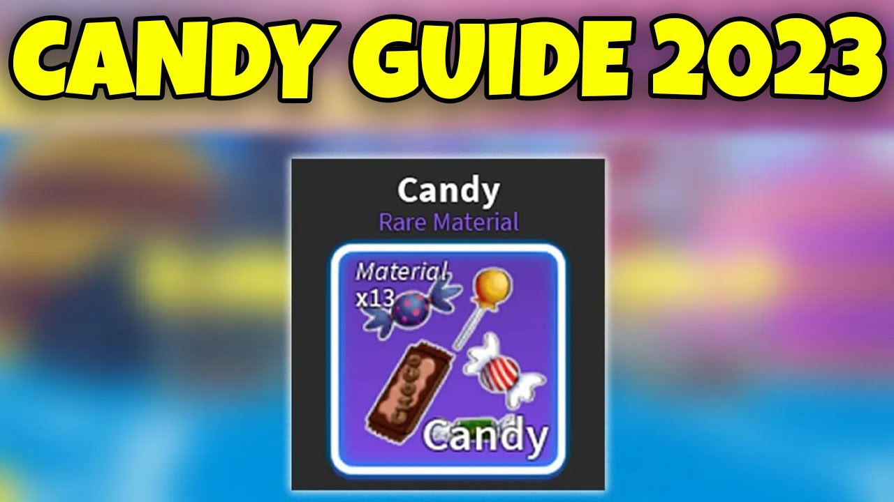 How to get Candies (explained) Blox Fruits 2023 YouTube