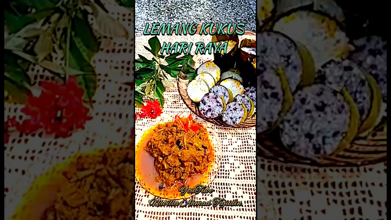 Resepi Lemang Jagung Lemang Pulut Hitam Lemang Kukus Hari Raya Youtube