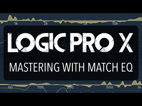 Logic Pro X - Mastering with Match EQ // Match EQ Curves of Multiple Songs